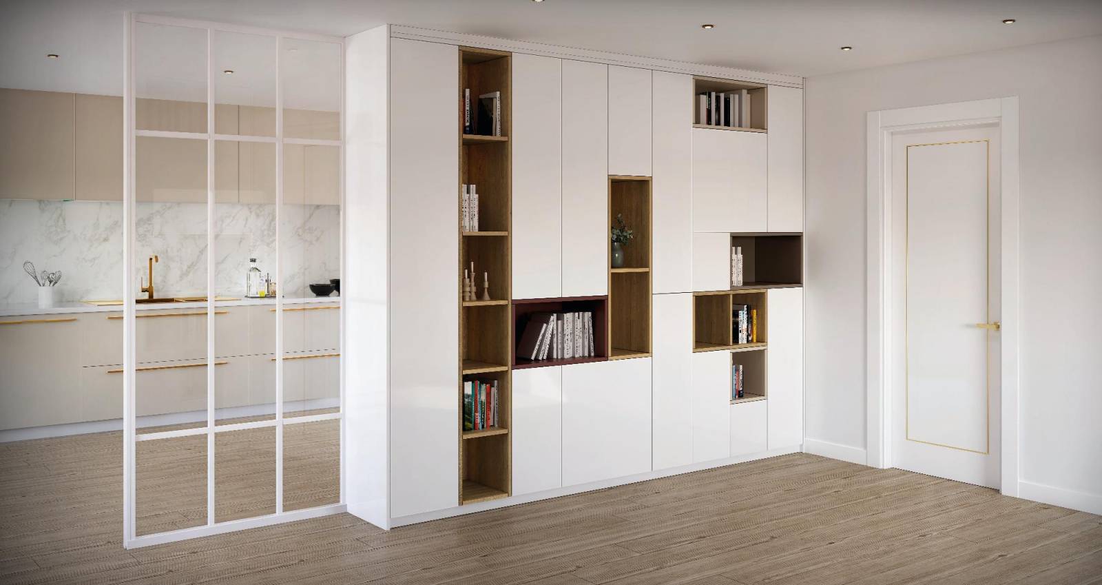 meuble de séparation de pièces sur mesure à Carqueiranne