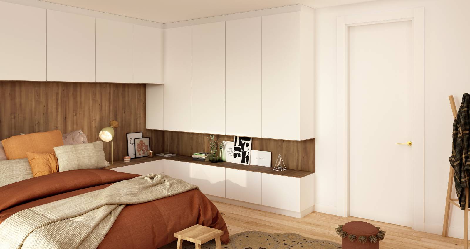 tour de lit, dressing et rangement