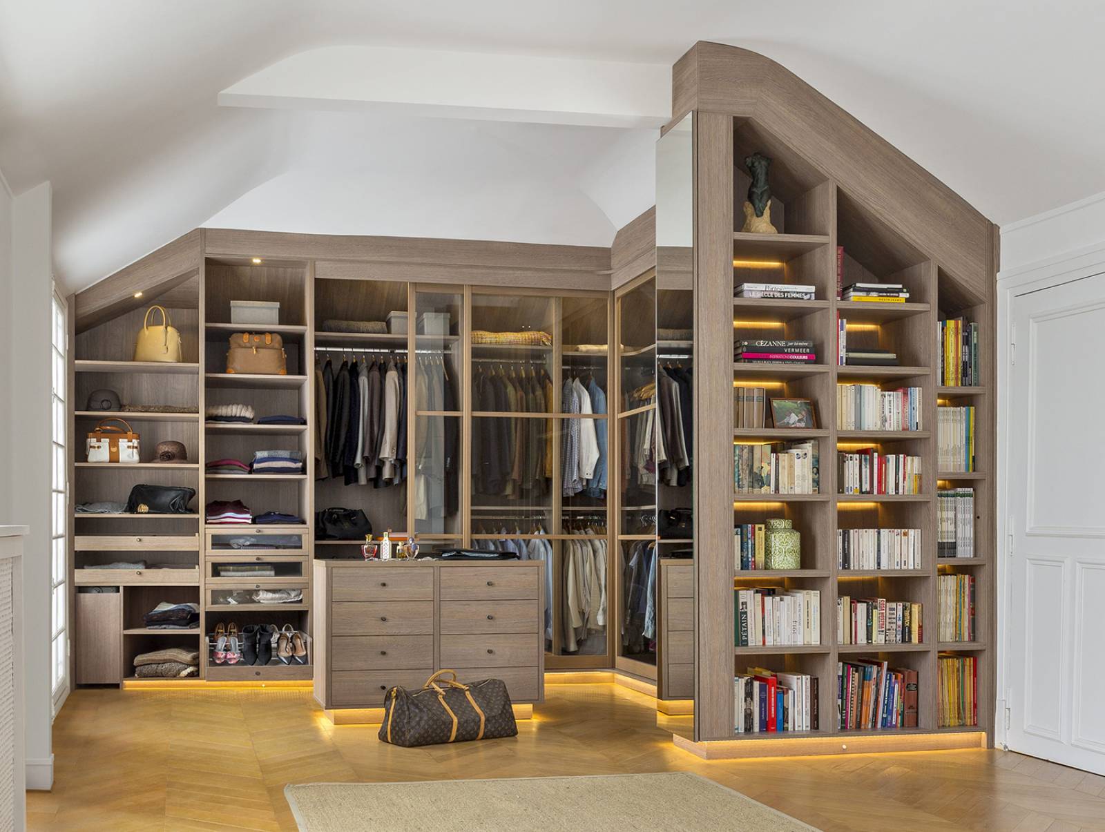 Piece dressing sous pente