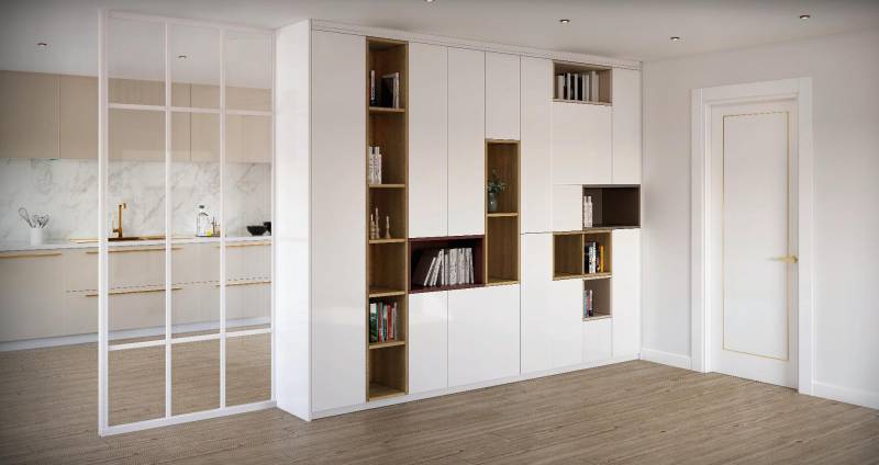 meuble de séparation de pièces sur mesure à Carqueiranne