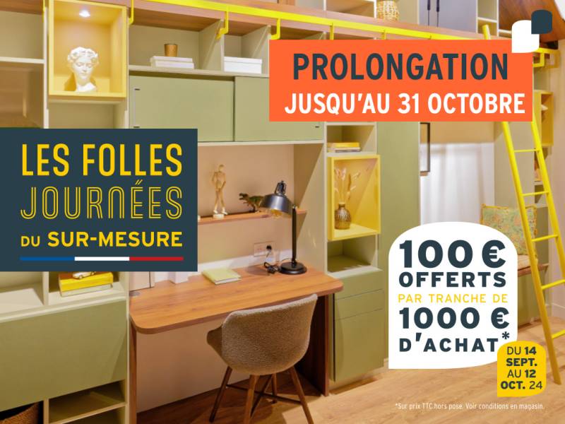 Jusqu'à fin octobre le sur-mesure est en folie chez  Quadro ALJ Aménagement La Valette du Var