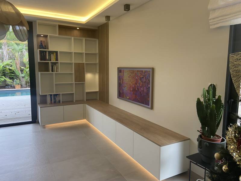 Meuble TV sur mesure à la garde