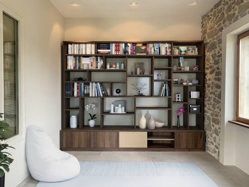 Bibliothèque sur mesure à Hyères
